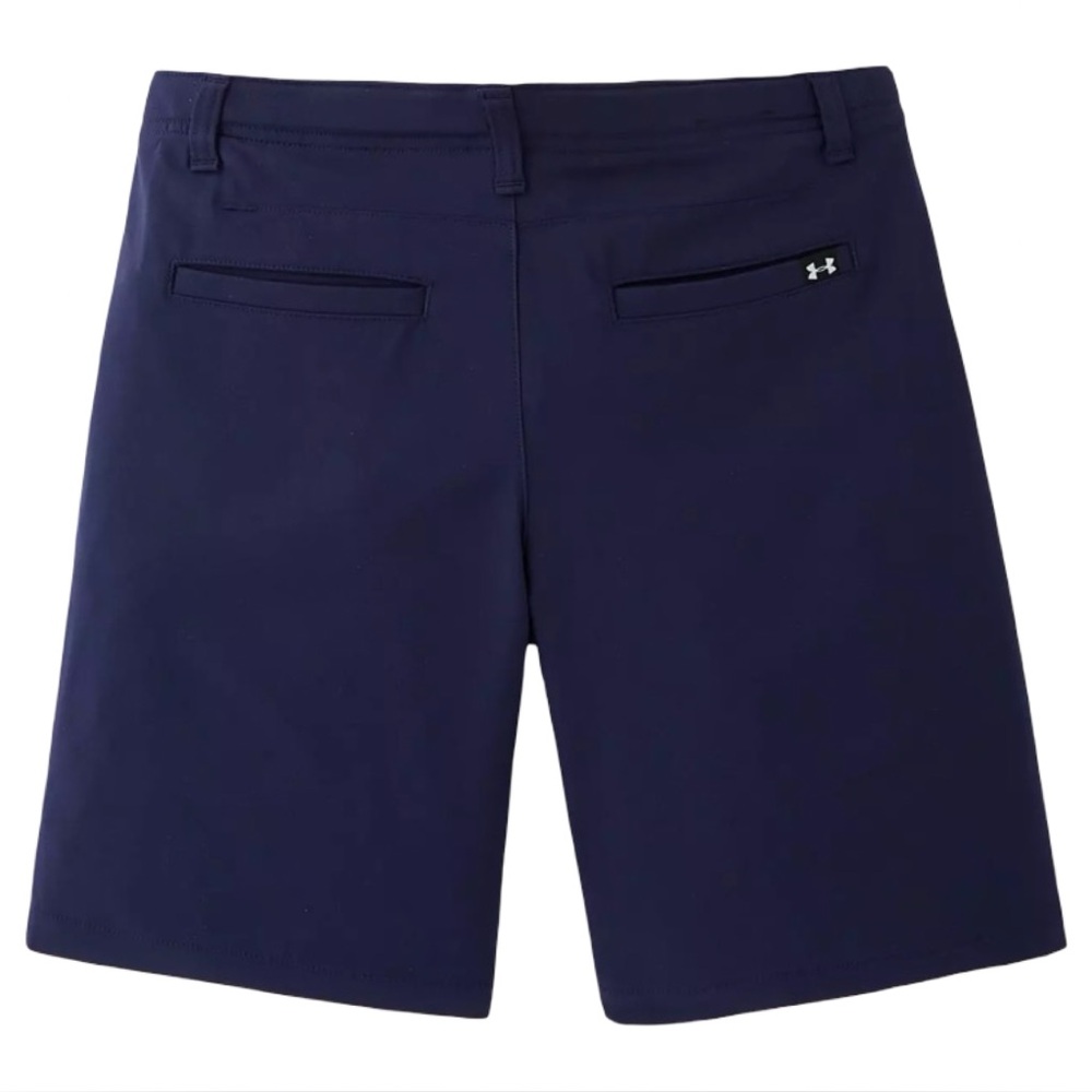 EUC Under Armour Kids Blue Matchplay Golf Shorts - Picture 4 of 12